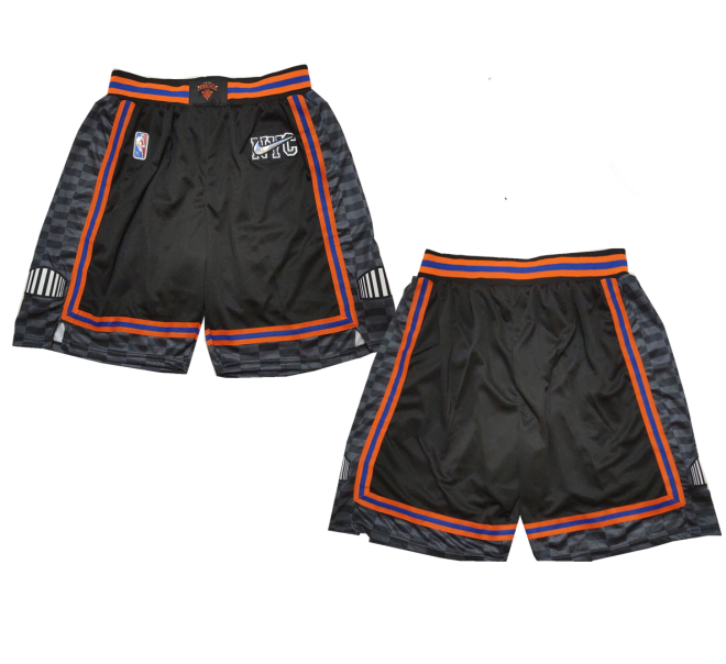 New Yok Knicks Black Shorts (Run Small)